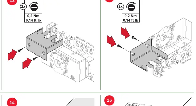 Mounting the protective cover