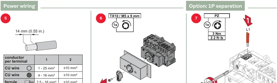 Power wiring diagram
