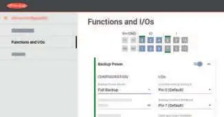 User interface configuration