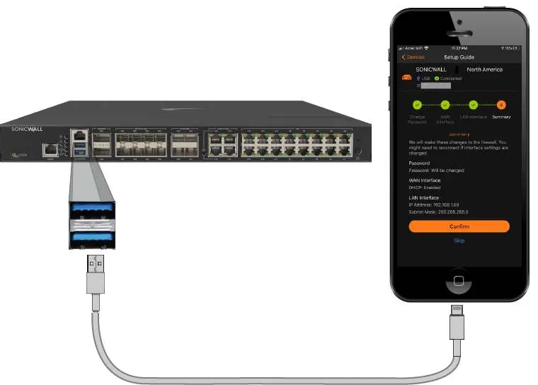 SonicExpress app setup