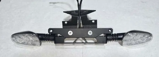 Bracket installation detail.