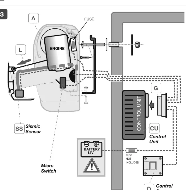 Electrical connection diagram