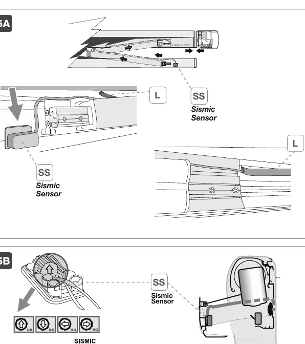 Sismic Sensor installation