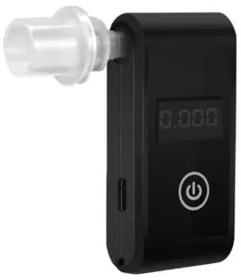 Solight 1T09 Alcohol Tester components