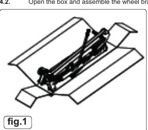 Wheel bracket assembly (fig.1)