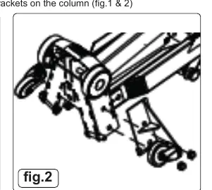 Wheel bracket assembly (fig.2)