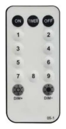 Remote control layout