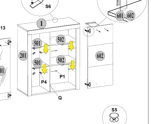 Diagram III: Final assembly