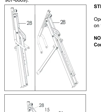 Assembly Step 1: Opening the Main Frame