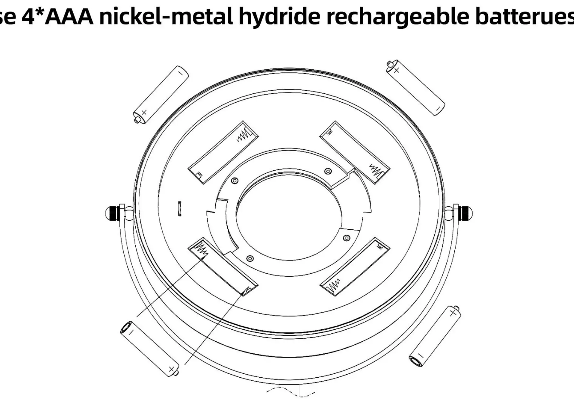 Battery installation instructions