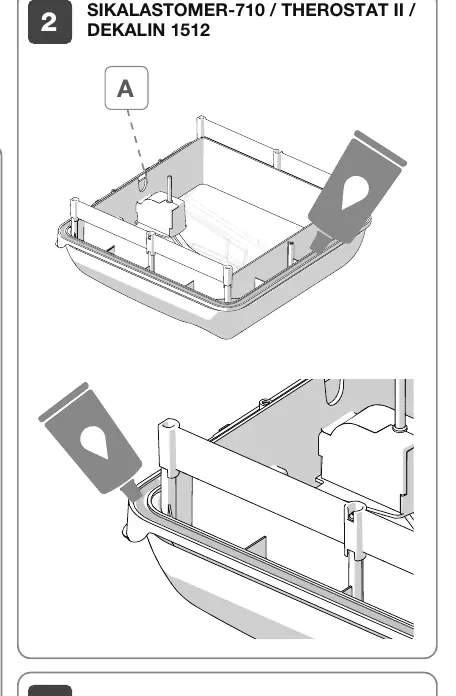 Sealing the external frame