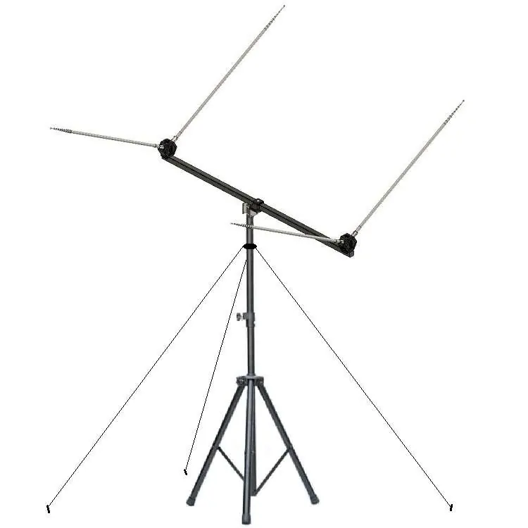 HexTenna Yagi antenna setup on a tripod.