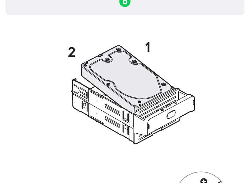 Installing the hard drive