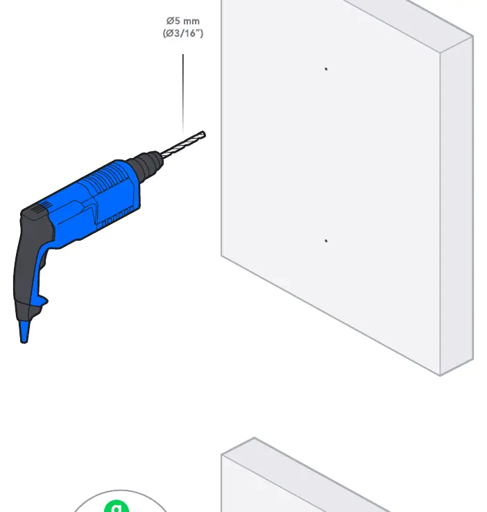 Drilling and anchoring