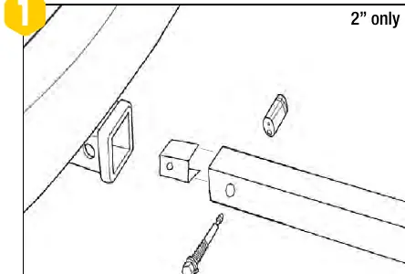 Hitch installation steps