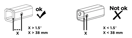 Hitch receiver compatibility check