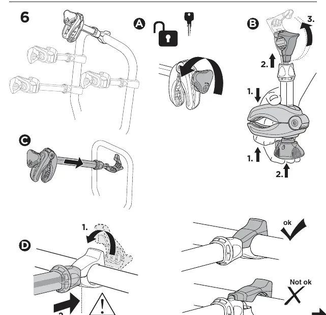 Bike frame clamping