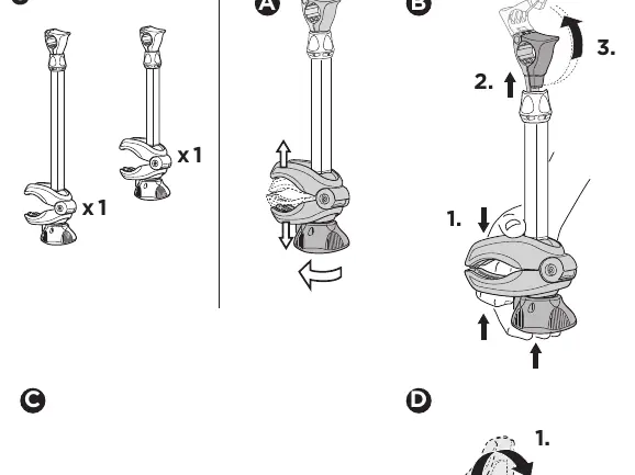 Frame holder operation