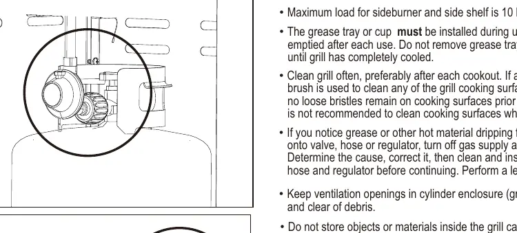 Leak testing points