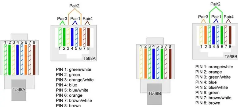 Dante Port Wiring Standards