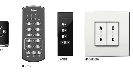 Transmitter and receiver controls