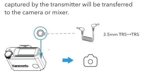 Connecting to a camera