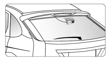 Rear camera mounting