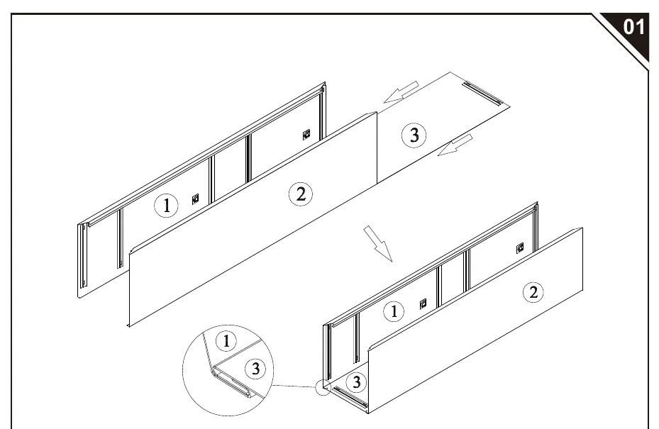 Step 01: Assembling the main frame