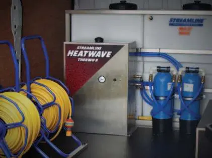 Internal components of the Heatwave system