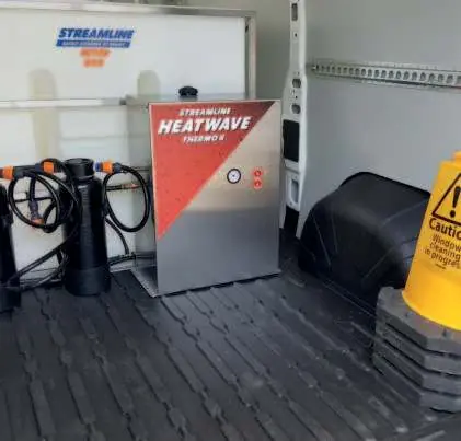 Heatwave Thermo 2-D installed in a vehicle