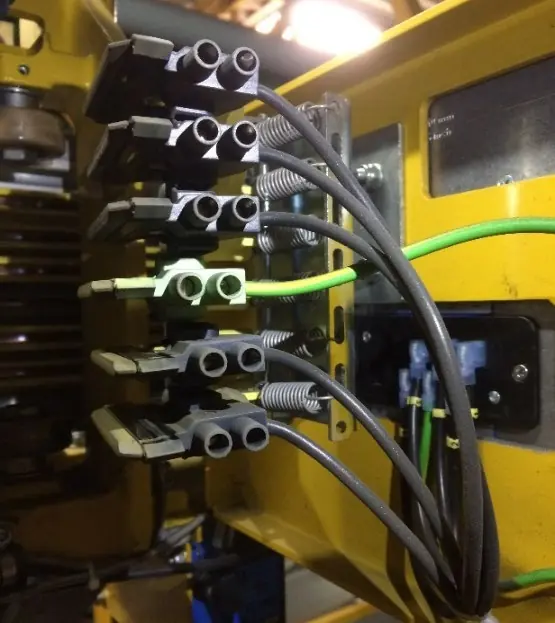 Incorrect cable installation
