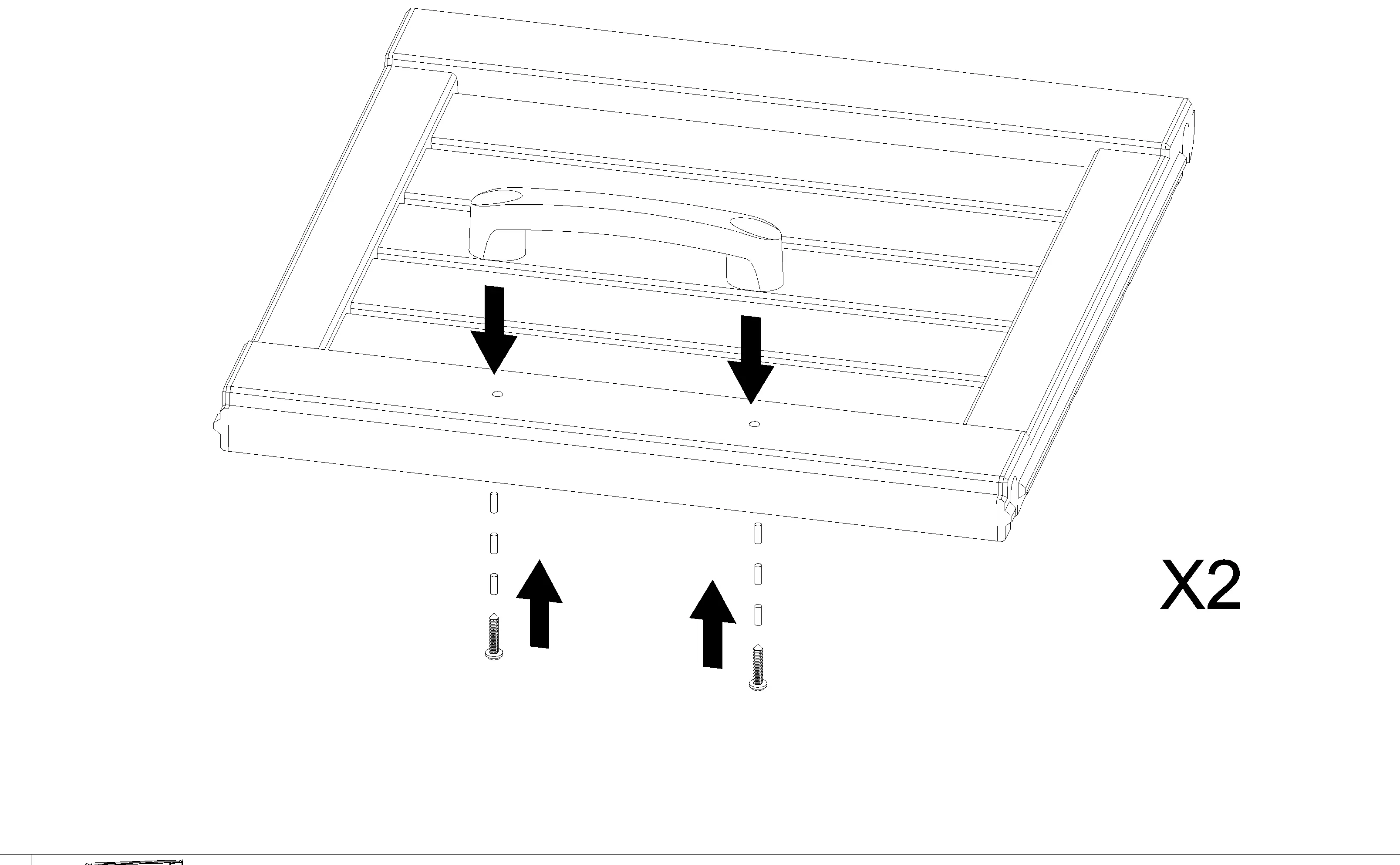 Step 9: Attaching handles