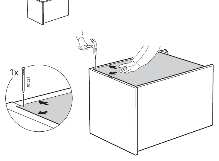 Step 10: Attaching the back panel