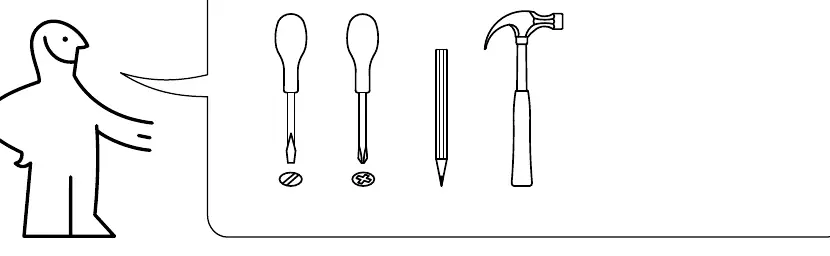 Tools required for assembly