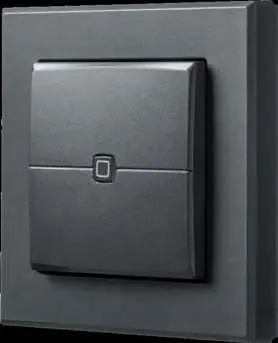 Homematic IP Wall switch (Anthracite)