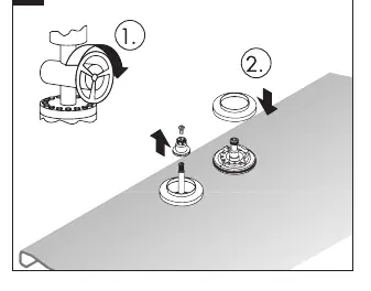 Montreux series assembly steps 1-2
