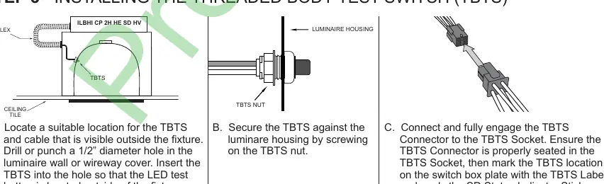 TBTS installation steps