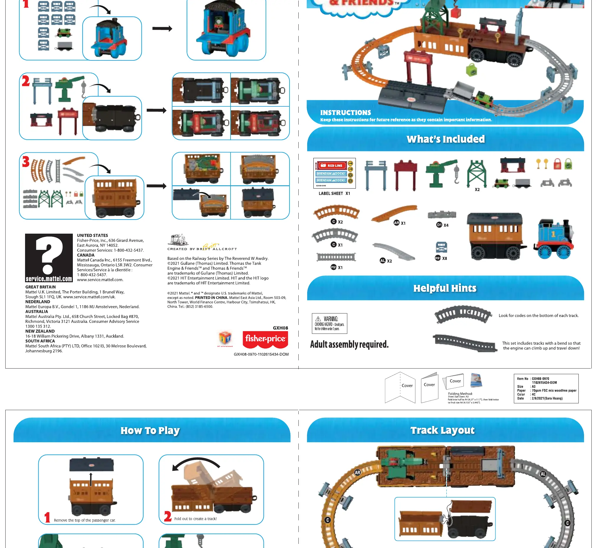 Installation diagram from the manual