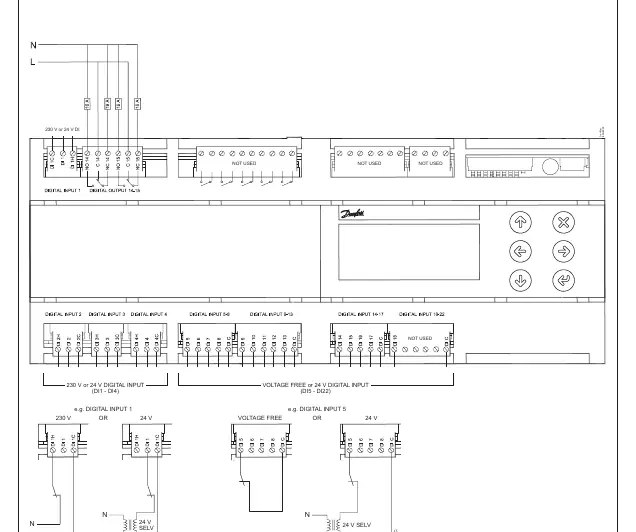 Upper level connection diagram