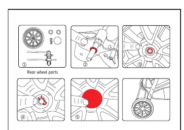 Rear wheel assembly
