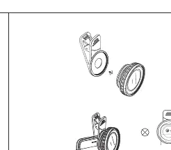 Attaching the lens to the clip