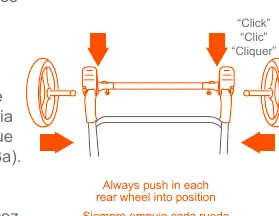 Rear axle and wheel assembly