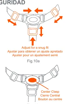Safety harness adjustment