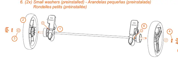 Rear axle assembly order