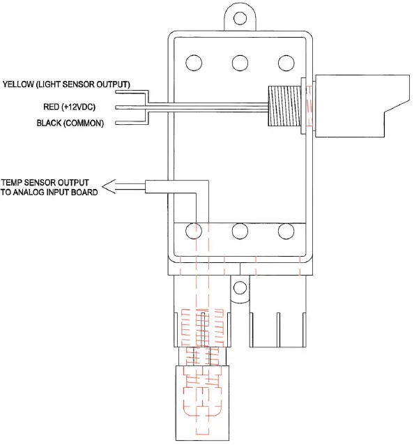 Wiring diagram for the Danfoss 080Z2172