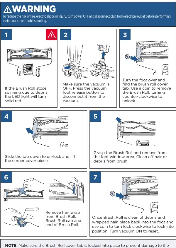 Maintaining the Brush Roll