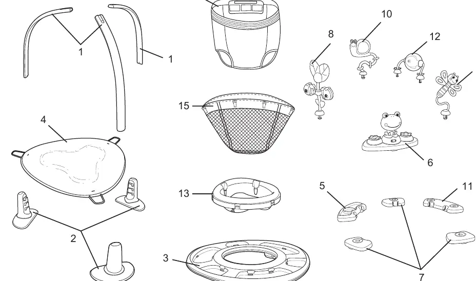 Parts list diagram