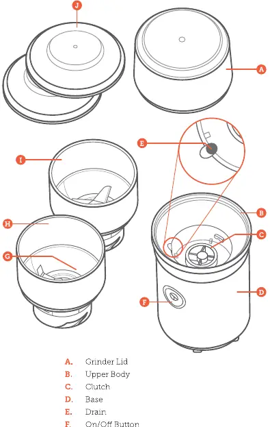Parts identification diagram