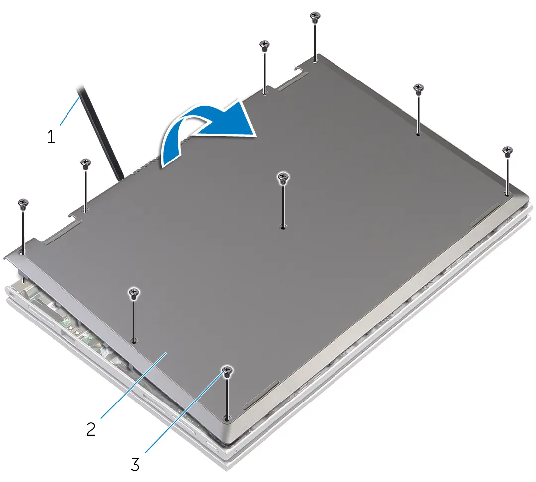 Removing the base cover