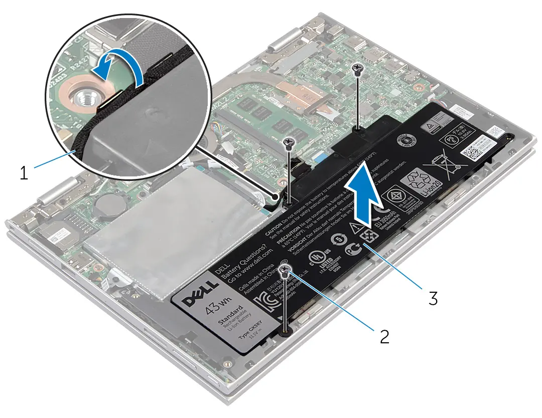 Removing the battery
